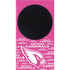 NFL Arizona Cardinals Pink Blast Xbox Series S Console Skin